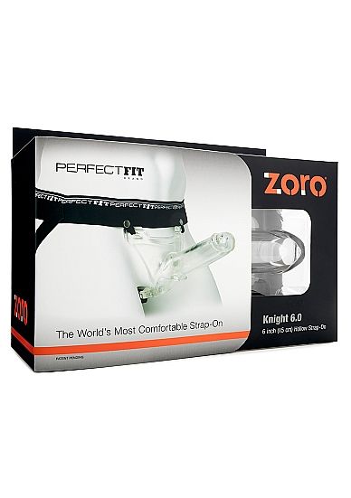PERFECT FIT BRAND - ZORO KNIGHT HOLLOW STRAP ON 6 INCH - Sexotim
