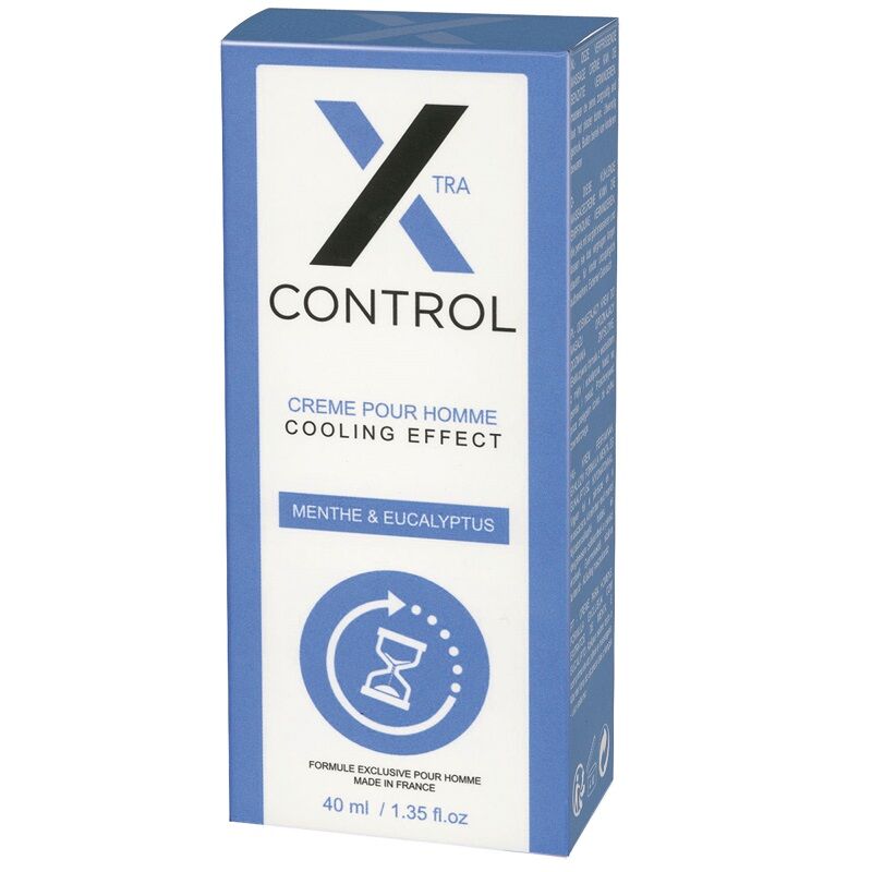 RUF - X CONTROL KÄLTE-EFFEKT-CREME FÜR MÄNNER 40 ML - Sexotim