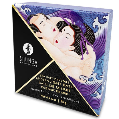 SHUNGA - BADESALZ MIT EXOTISCHEM LILA-GESCHMACK 75 GR