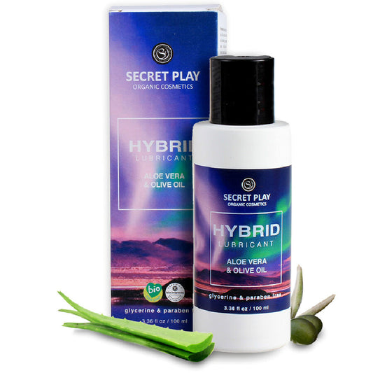 SECRETPLAY - GLEITMITTEL ORGANISCHES HYBRID 100 ML - Sexotim