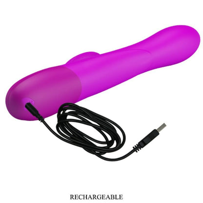 PRETTY LOVE - DEMPSEY WIEDERAUFLADBARER AUFBLASBARER VIBRATOR - Sexotim