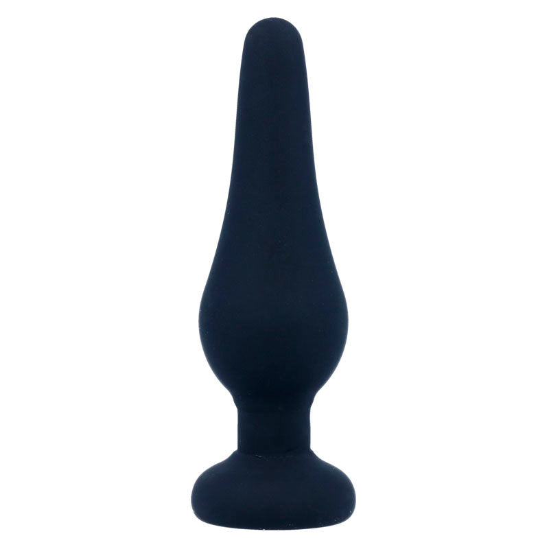 INTENSE - ANALPLUG PIPO S SCHWARZES SILIKON 9,8 CM - Sexotim