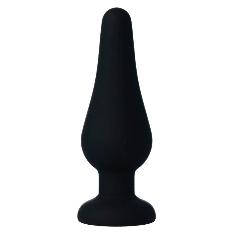 INTENSE - ANALPLUG PIPO M SCHWARZES SILIKON 11 CM - Sexotim