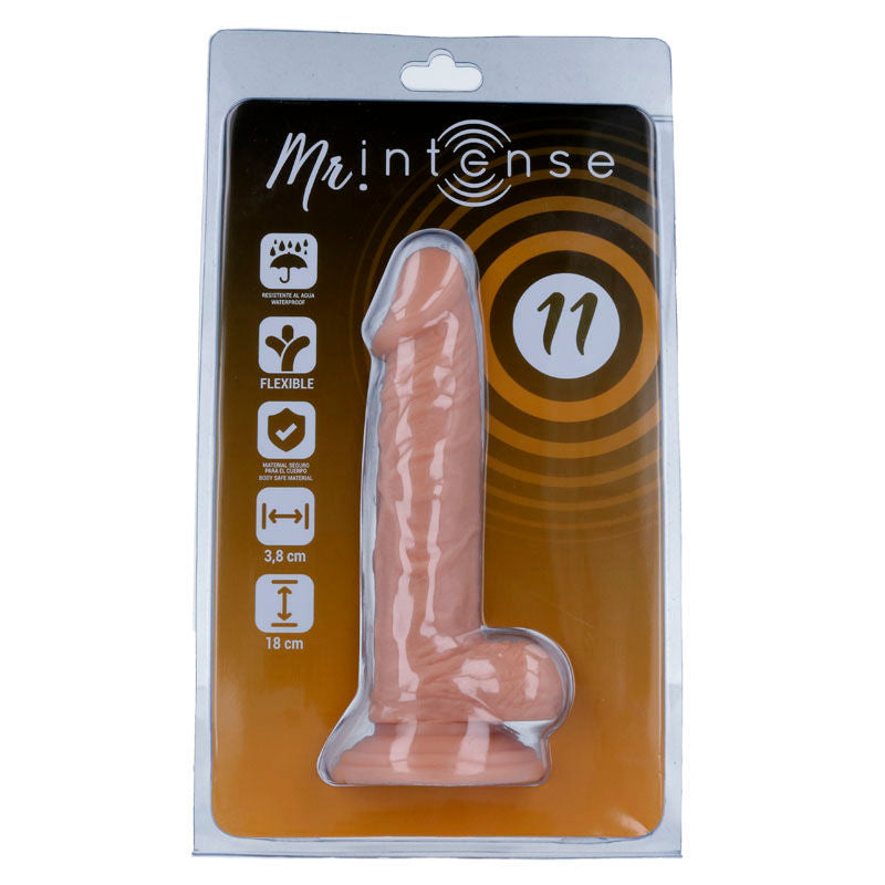 MR INTENSE - 11 REALISTIC PENIS 18 CM -O- 3.8 CM - Sexotim