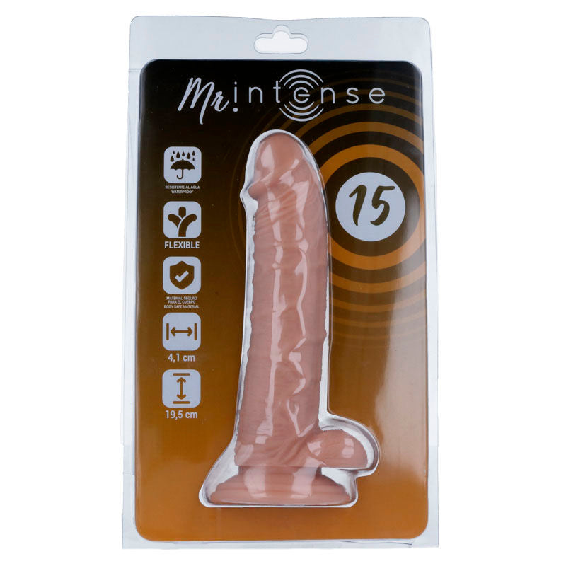 MR INTENSE - 15 REALISTISCHER PENIS 19.5 CM -O- 4.1 CM - Sexotim