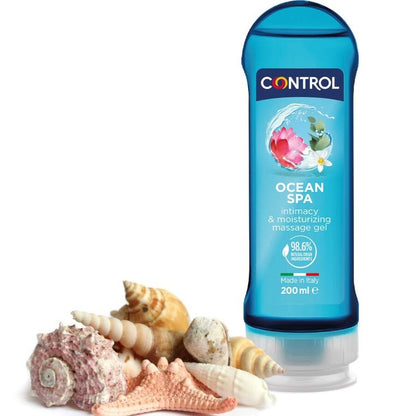 CONTROL - 2 EN 1 MASSAGE & VERGNÜGEN MITTELMEER 200 ML - Sexotim