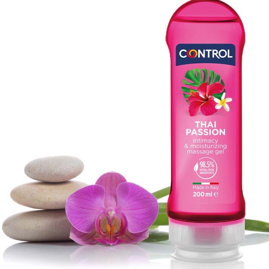 CONTROL - 2 EN 1 MASSAGE & VERGNÜGEN THAI PASSION 200 ML - Sexotim