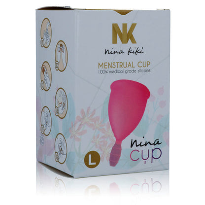 NINA KIKÍ - MENSTRUAL CUP ROSA - GRÖSSE L - Sexotim