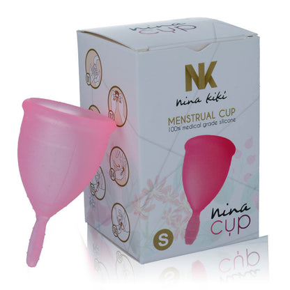 NINA KIKÍ - MENSTRUAL CUP ROSA - GRÖSSE S - Sexotim