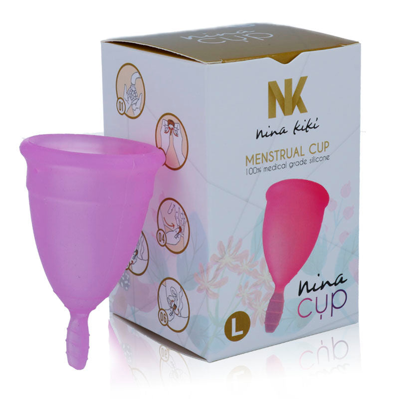 NINA KIKÍ - MENSTRUAL CUP LILA - GRÖSSE L - Sexotim