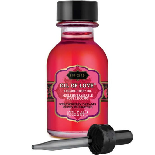 KAMASUTRA - MASSAGEÖL - ERDBEER 22 ML - Sexotim