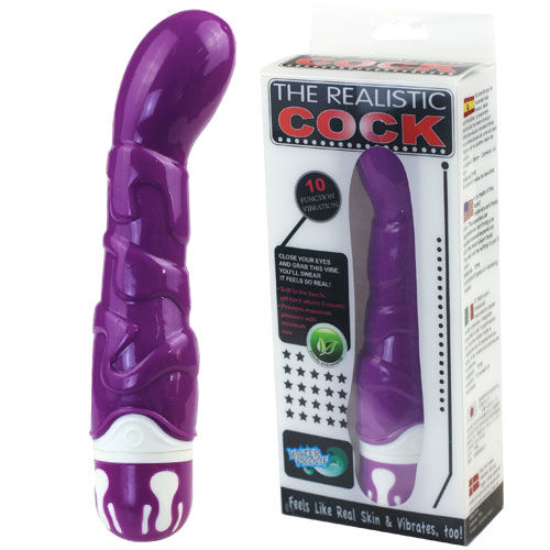 BAILE - REALISTISCHER HAHN 10 VIBRATIONSSTUFEN FLIEDER - Sexotim