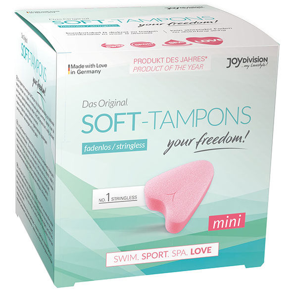 JOYDIVISION SOFT-TAMPONS - ORIGINAL WEICHE TAMPONS MINI 3 UDS - Sexotim