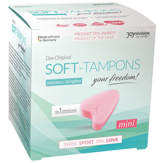 JOYDIVISION SOFT-TAMPONS - ORIGINAL WEICHE TAMPONS MINI 3 UDS - Sexotim