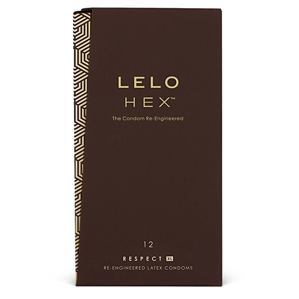 LELO - HEX KONDOME RESPECT XL 12 PACK - Sexotim