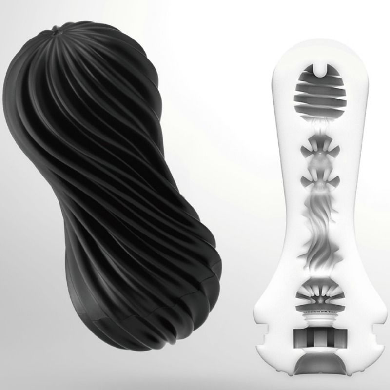 TENGA - FLEX MÄNNLICHER MASTUBADOR SCHWARZ - Sexotim