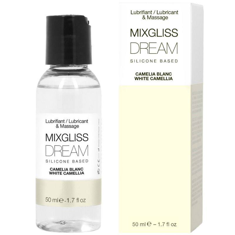 MIXGLISS - DREAM WHITE CAMELIA SILIKON-GLEITMITTEL 50 ML - Sexotim