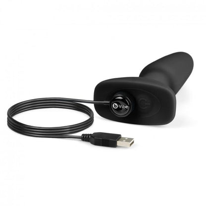 B-VIBE - RIMMING FERNBEDIENUNG ANAL PLUG 2 SCHWARZ