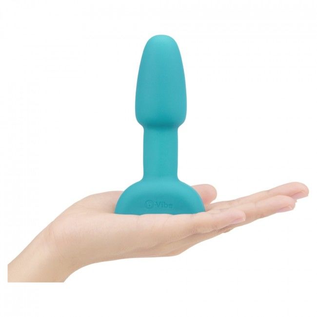 B-VIBE - RIMMING ANALPLUG MIT FERNBEDIENUNG, PETITE TEAL - Sexotim