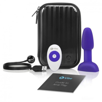 B-VIBE - RIMMING ANALPLUG MIT FERNBEDIENUNG PETITE FLIEDER - Sexotim