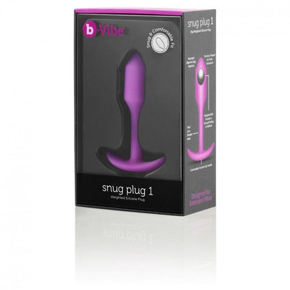 B-VIBE - SNUG PLUG 1 ROSA - Sexotim