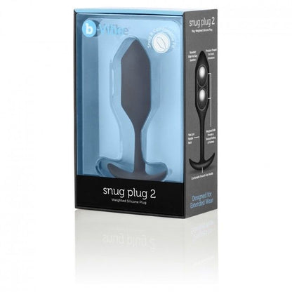 B-VIBE - SNUG ANAL PLUG 2 SCHWARZ - Sexotim