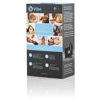 B-VIBE - SNUG ANAL PLUG 4 SCHWARZ - Sexotim