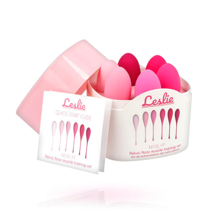 LESLIE - KEGEL FIT PELVIC MUSCLE TRAINING SET 6 STÜCKE - Sexotim