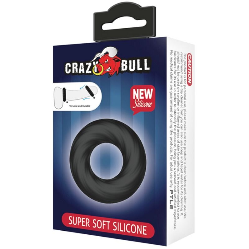 CRAZY BULL - SUPERWEICHER SILIKONRING - Sexotim