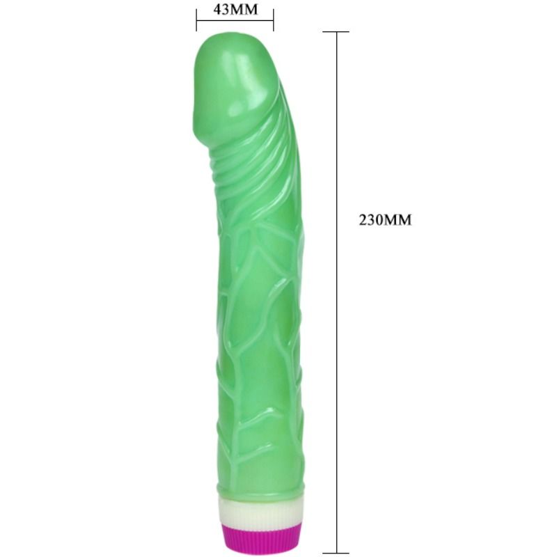 BAILE - WELLEN DES VERGNÜGENS VIBRATOR 23 CM GRÜN - Sexotim