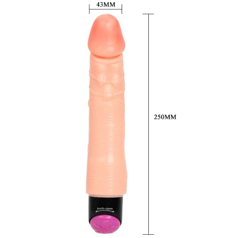 BAILE - FLEXIBLER REALISTISCHER VIBRATOR 25 CM - Sexotim