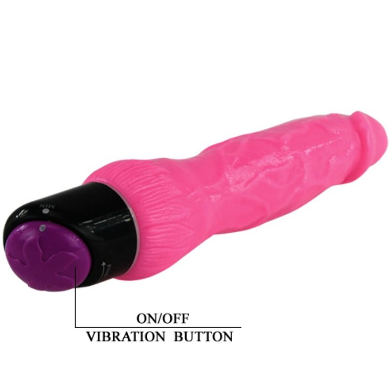 BAILE - BUNTER SEX REALISTISCHER VIBRATOR ROSA 24 CM - Sexotim