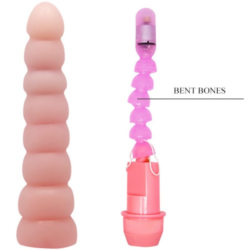 BAILE - FLEXI VIBE SENSUAL SPINE FLEXIBLER VIBRATOR 19 CM - Sexotim