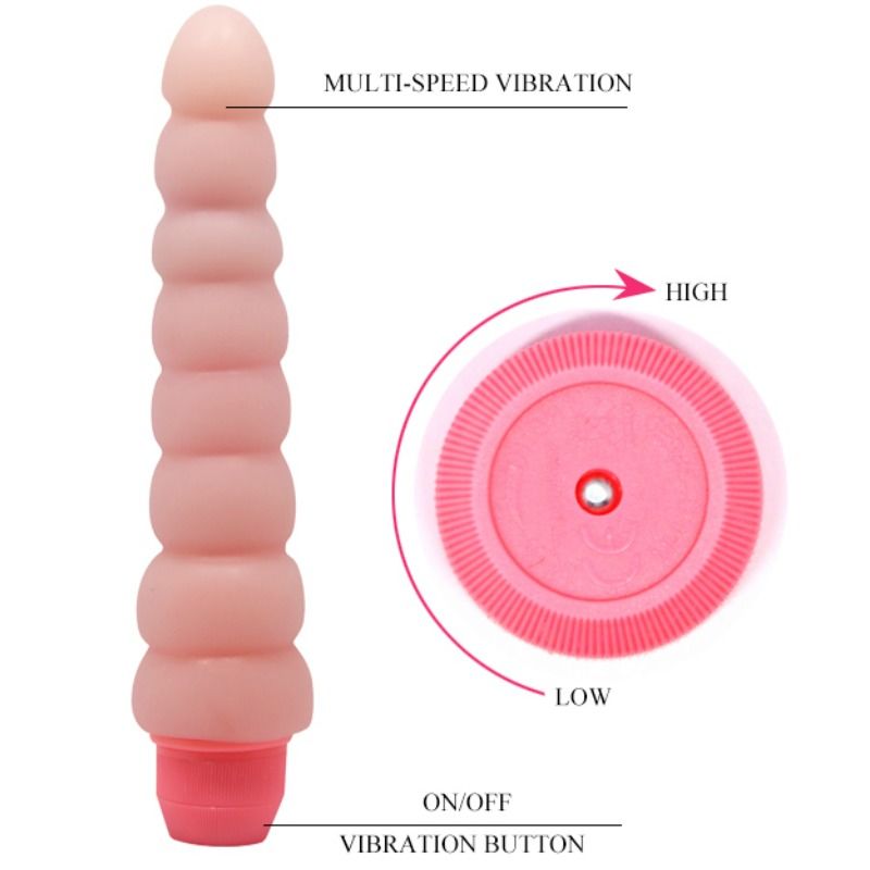 BAILE - FLEXI VIBE SENSUAL SPINE FLEXIBLER VIBRATOR 19 CM - Sexotim