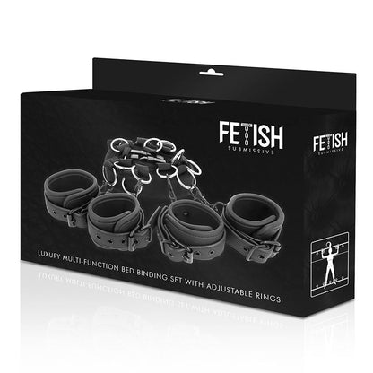 FETISH SUBMISSIVE - LUXUS-BETTBAND-SET MIT NOPRENE-FUTTER - Sexotim