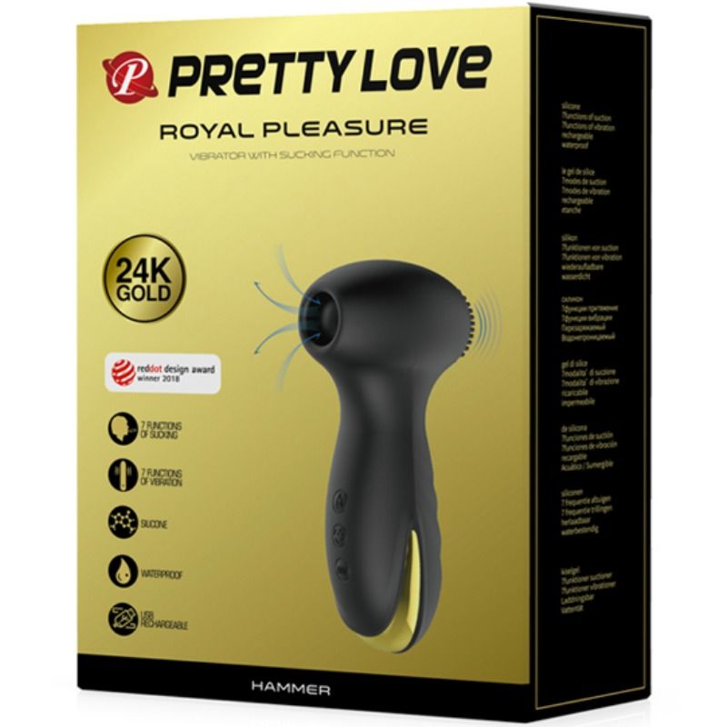 PRETTY LOVE - SMART INTELLIGENTE VIBRATION UND SAUGUNG - Sexotim