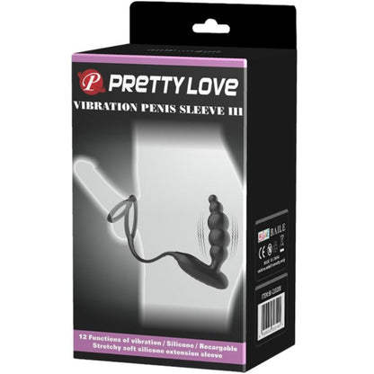 PRETTY LOVE - PENISRINGE MIT VIBRATOR-PLUG - Sexotim