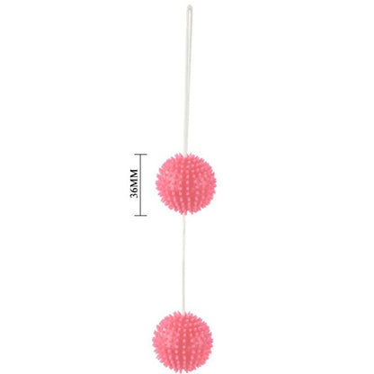 BAILE - ROSA STRUKTURIERTE BÄLLE 3.6 CM. EIN TIEFES VERGNÜGEN - Sexotim