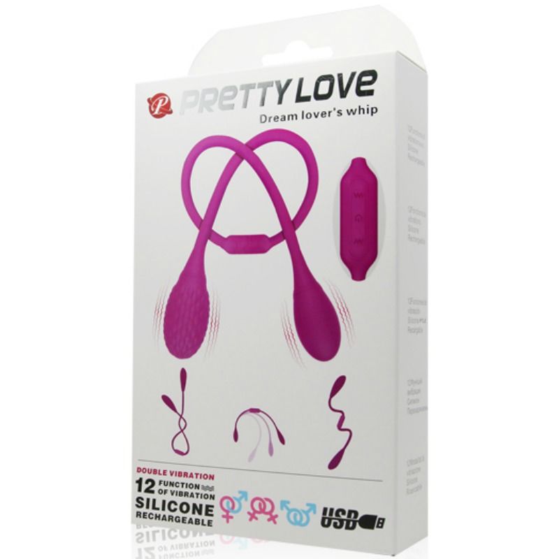 PRETTY LOVE - UNISEX-STIMULATOR DREAM LOVERS WHIP 2 - Sexotim