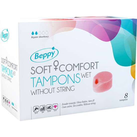 BEPPY - SOFT COMFORT TAMPONS NASS 8 EINHEITEN - Sexotim