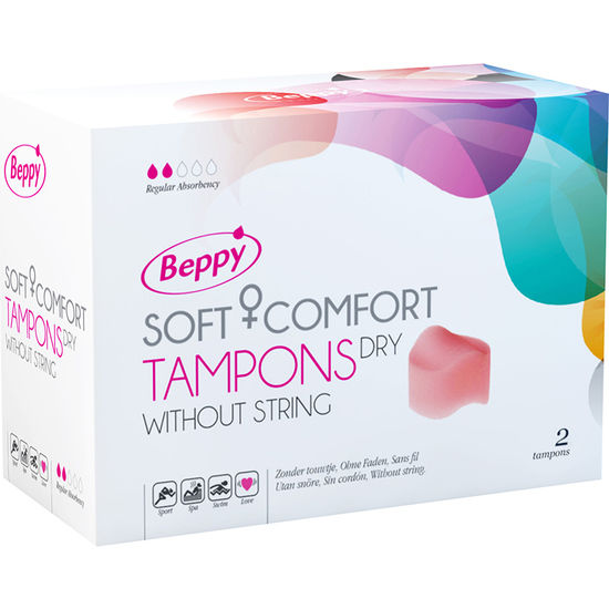 BEPPY - SOFT-COMFORT TAMPONS DRY 2 STÜCK - Sexotim