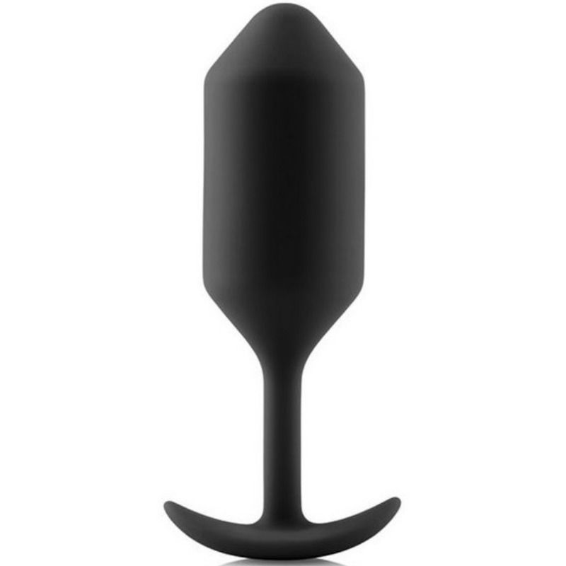 B-VIBE Snug Plug 3 - Analplug aus seidenweichem Silikon, 13x3,2 cm, hypoallergen, tauchfähig, inklusive Reisebox - Sexotim