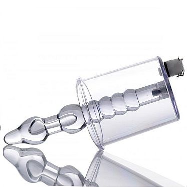 TOM OF FINLAND - ANAL ROSEBUD VAKUUM MIT BEABED TRANSPARENT - Sexotim