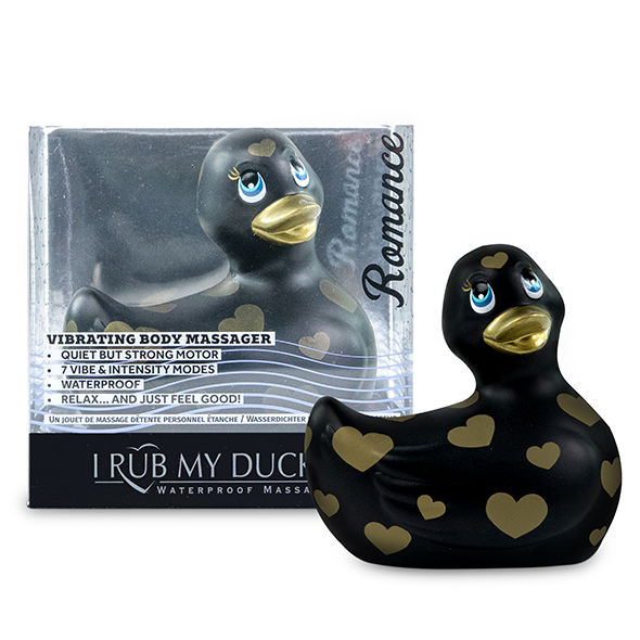 BIG TEASE TOYS - I RUB MY MY DUCKIE 2.0 | ROMANTIK (SCHWARZ & GOLD) - Sexotim