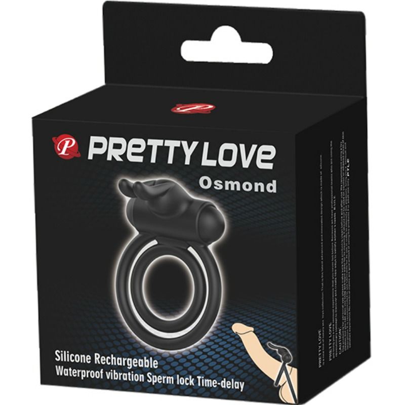 PRETTY LOVE - OSMOND VIBRATORRING AUS SILIKON