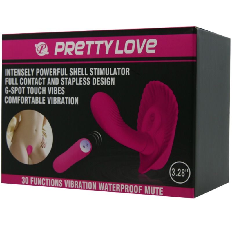 PRETTY LOVE - STIMULIERENDE SCHALE MIT FERNBEDIENUNG - Sexotim