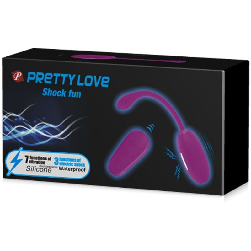 PRETTY LOVE - SHOCK SPASS VIBRIERENDES EI UND ELEKTROSCHOCK - Sexotim