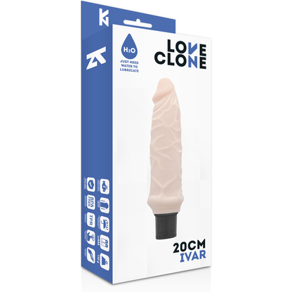 LOVECLONE - IVAR SELBSTGLEITEND VIBRATOR 20 CM x 3.7 CM - Sexotim