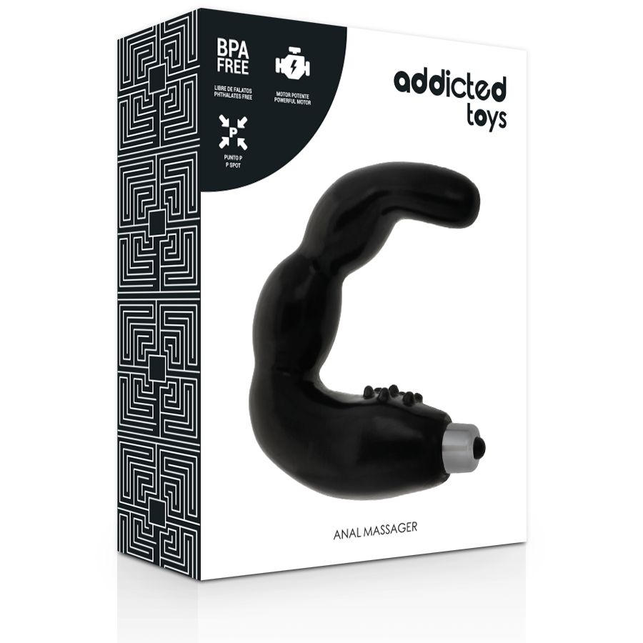 ADDICTED TOYS - PROSTATA ANAL MASSAGER VIBRATION - Sexotim