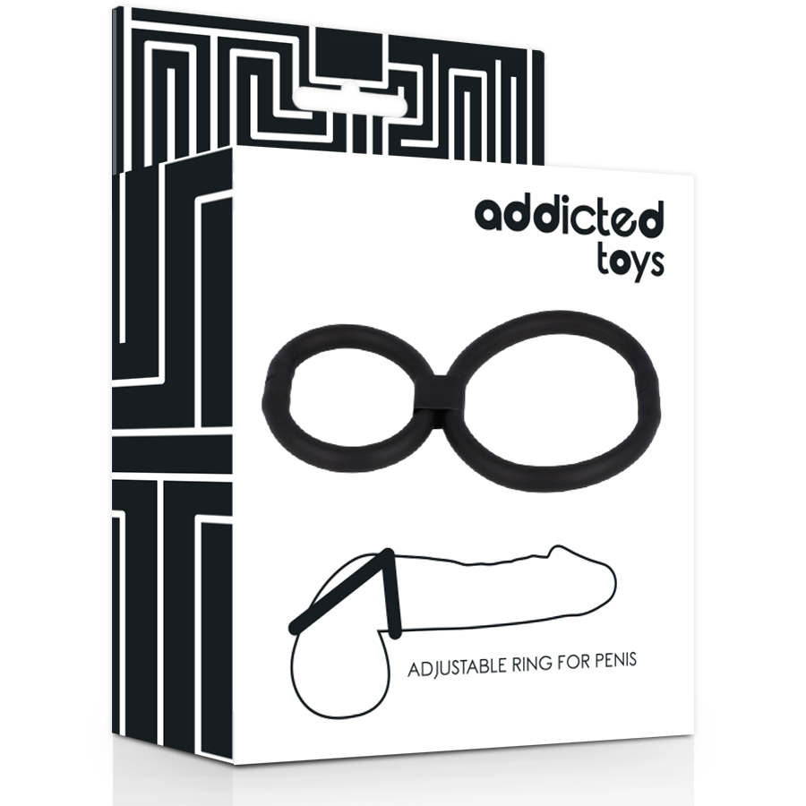 ADDICTED TOYS - VERSTELLBARE RINGE FÜR PENIS - Sexotim